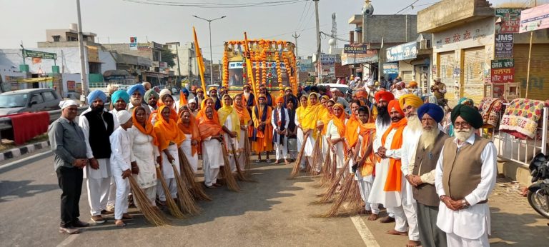 ਗੁਰਦੁਆਰਾ ਸਾਹਿਬ ਪੁਰਾਣਾ ਪੱਤੀ ਬਾਘਾਪੁਰਾਣਾ ਦੇ ਪ੍ਬੰਧਕਾਂ ਨੇ ਨਗਰ ਕੀਰਤਨ ਸਜਾਇਆ